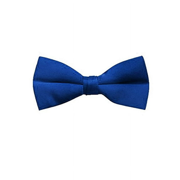 Men's Solid Color Clip On Bow Tie