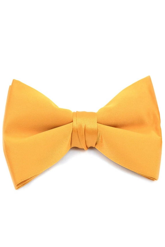 Men's Solid Color Clip On Bow Tie