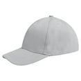 thumbnail image 1 of Men's Solid Color Cotton Baseball Cap Adjustable Classic Lightweight Casual Dad Hat by Yigetop Grey One Size, 1 of 2