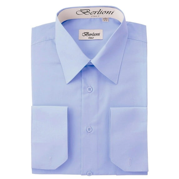 Men's Solid Color Dress Shirt