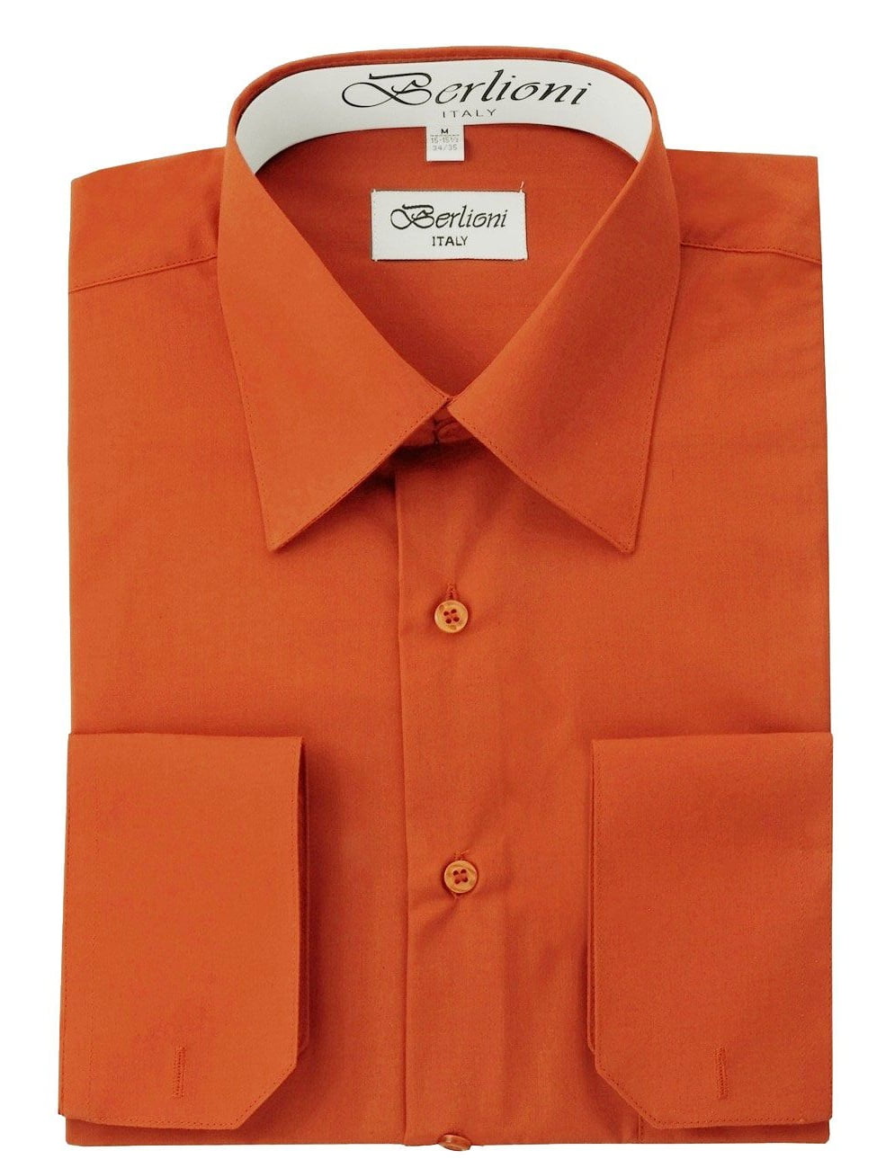 Men's Solid Color Dress Shirt