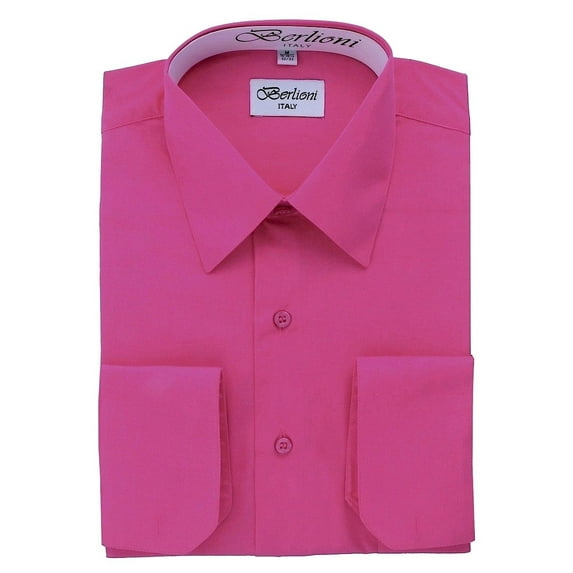 Men's Solid Color Dress Shirt