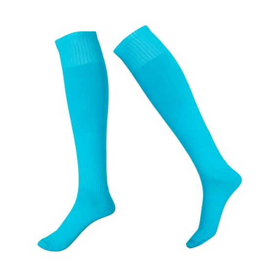Men's Solid Color Football Stockings Sport Soccer Long Socks Over Knee High Sock Baseball Hockey Socks