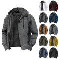 thumbnail image 2 of Kids Boys Padded Bubble Coat – Navy Blue, Polyester Winter School Jacket, A2Z 4 Kids® 2 of 6