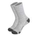 thumbnail image 1 of Men's Solid Color Medium Tube Socks Breathable Basketball Sports Long Socks Autumn Winter, 1 of 3