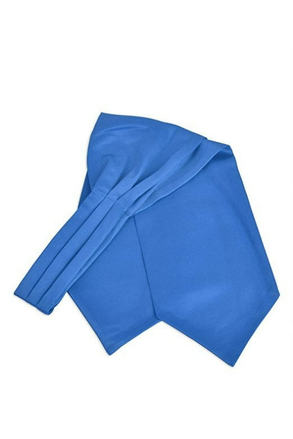 Men's Solid Color Satin Ascot Tie