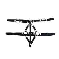 Men's Solid Color Sexy Underwear Ring Hollow Underwear Thong