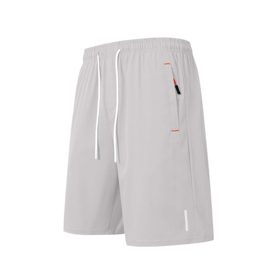 Men's Solid Color Shorts Casual 2025 Summer Fashion Breathable Shorts with Pockets Lounge Baggy Athletic Short Pants