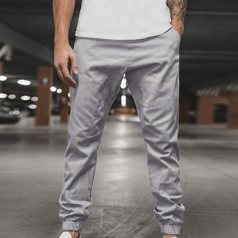 Gray jogging pants outfit online