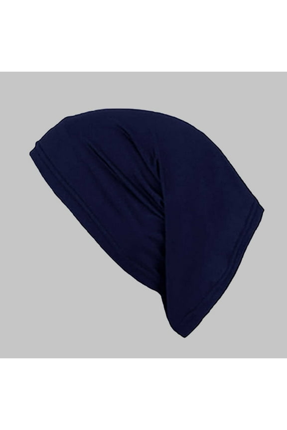 Men's Solid Color Stretch Headband Headwrap for Hair Protection and Sweat Absorption