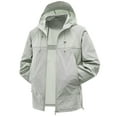 thumbnail image 1 of Men's Solid Color UPF50+ Sun Protection Outerwear Summer Lightweight Long Sleeve Hoodie Blouse Outdoor Fishing Tops, 1 of 5