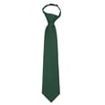 thumbnail image 1 of Men's Solid Color Zipper Necktie Ties - Many Colors Available, 1 of 1
