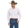 thumbnail image 1 of Men's Solid Cowboy Shirt - 71105Wh, 1 of 5