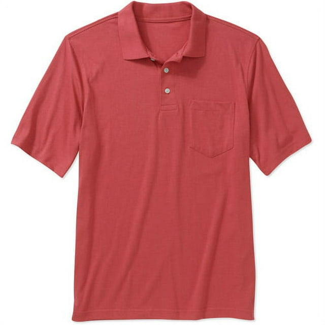 Men's Solid Jersey Polo