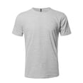 thumbnail image 1 of Men's Solid Marble Short Sleeves Crew Neck T-Shirt, 1 of 3