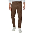 thumbnail image 1 of Men's Solid Slim Fit Dress Pants, Stretch Chino Trousers, Summer Casual Business Work Pants 36, 1 of 6
