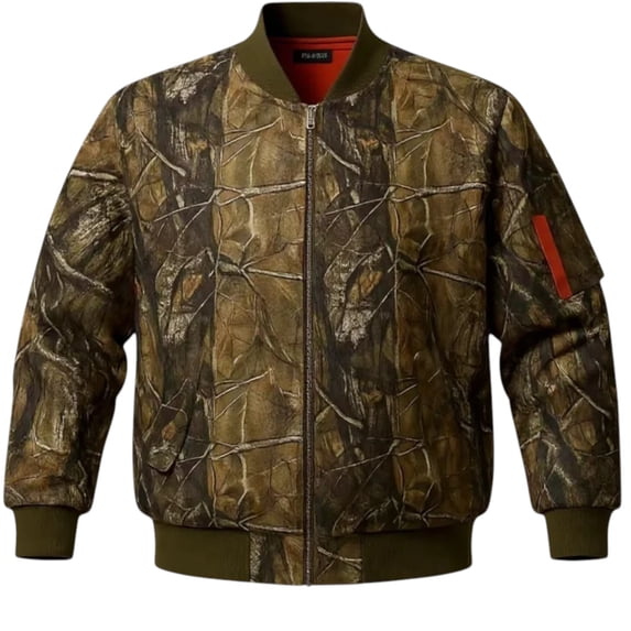 Men's Solid Thick Heavy Orginal Bomber Casual Jacket Fall Winter Weather