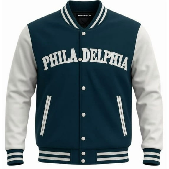 Men's Solid Two Toned State Plain Buttoned Original Leathered Warm Winter Jacket