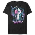 thumbnail image 1 of Men's Solo: A Star Wars Story 80's Vibe Val Graphic Tee Black Medium, 1 of 4