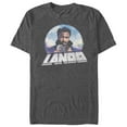 thumbnail image 1 of Men's Solo: A Star Wars Story Lando Cards  Graphic Tee Charcoal Heather 2X Large, 1 of 4