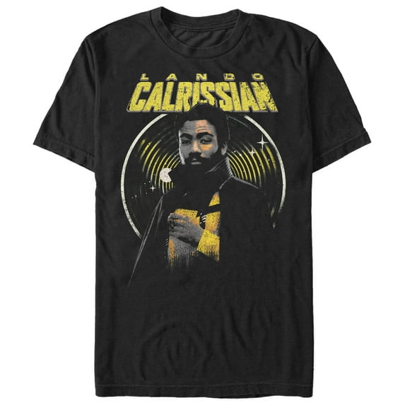 Men's Solo: A Star Wars Story Lando Hypnotize Glamour Graphic Tee Black X Large