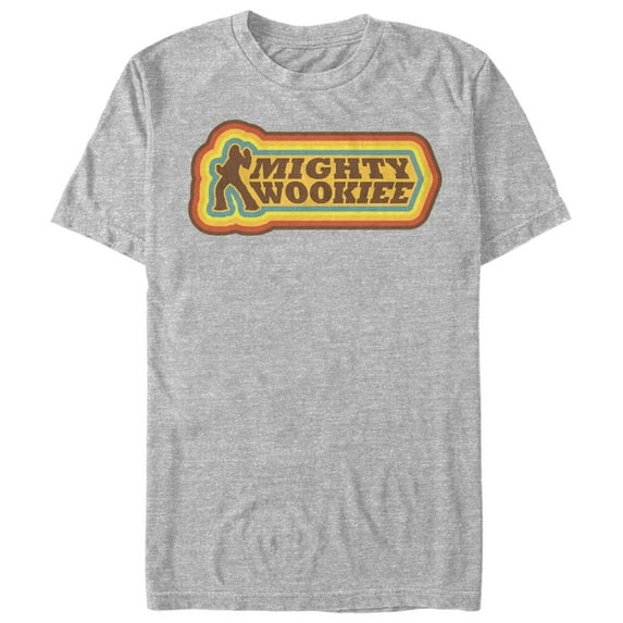 Men's Solo: A Star Wars Story Retro Mighty Wookiee Graphic Tee Athletic Heather 2X Large