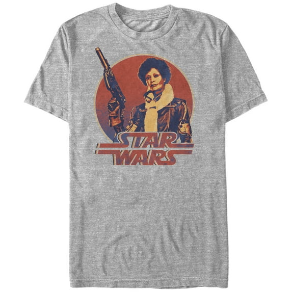 Men's Solo: A Star Wars Story Retro Val Graphic Tee Athletic Heather Large