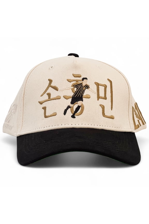 Men's Son Heung-Min Cream/Black LAFC Snapback Hat