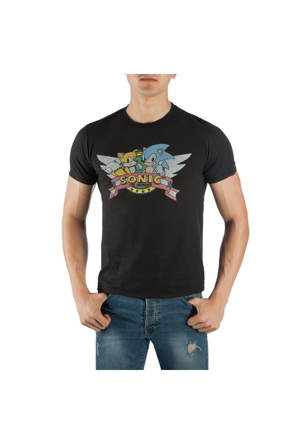 Men's Sonic The Hedgehog Shirt-X-Large