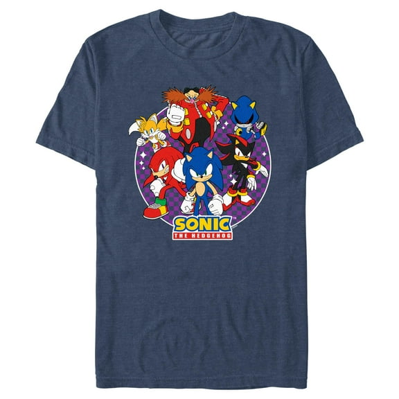 Men's Sonic the Hedgehog Classic Characters  Graphic T-Shirt