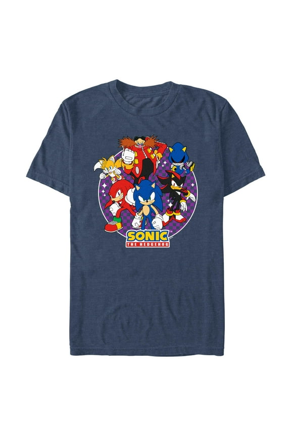 Men's Sonic the Hedgehog Classic Characters Graphic T-Shirt