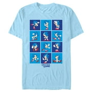 Men's Sonic the Hedgehog Classic Poses Graphic T-Shirt