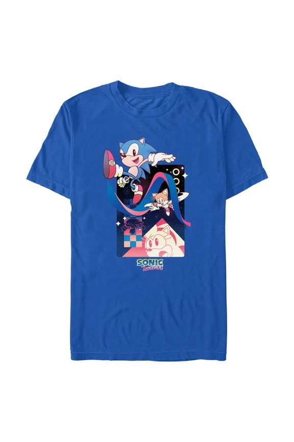 Men's Sonic the Hedgehog Galaxy Mission Graphic T-Shirt
