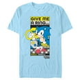 thumbnail image 1 of Men's Sonic the Hedgehog Give Me a Ring  Graphic T-Shirt, 1 of 4