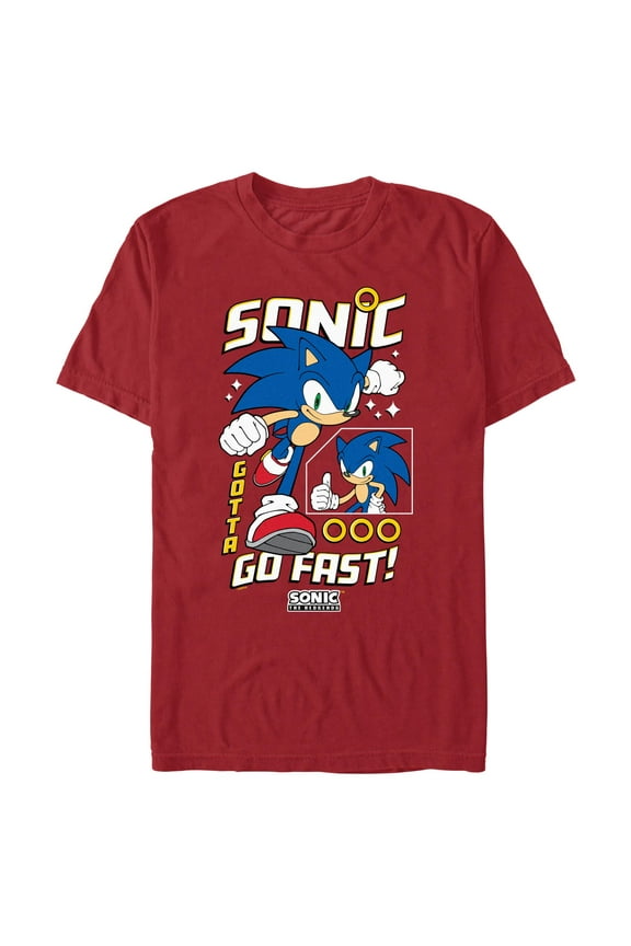 Men's Sonic the Hedgehog Gotta Go Fast Graphic T-Shirt