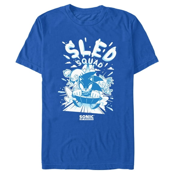 Men's Sonic the Hedgehog The Sled Squad  Graphic T-Shirt