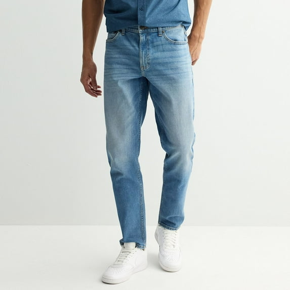 Men's Sonoma Goods For Life® Athletic Fit Jeans Color: Light Wash Size: 38X32