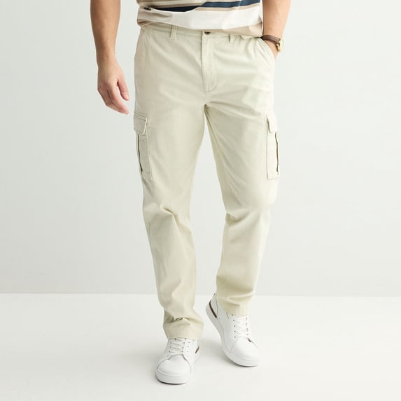 Men's Sonoma Goods For Life® Straight-Fit Cargo Pants Color: Sand Size: 38X30