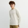 thumbnail image 1 of Men's Sonoma Goods For Life® The Essential Waffle Thermal Tee Color: Ivory Heather Size: M, 1 of 4