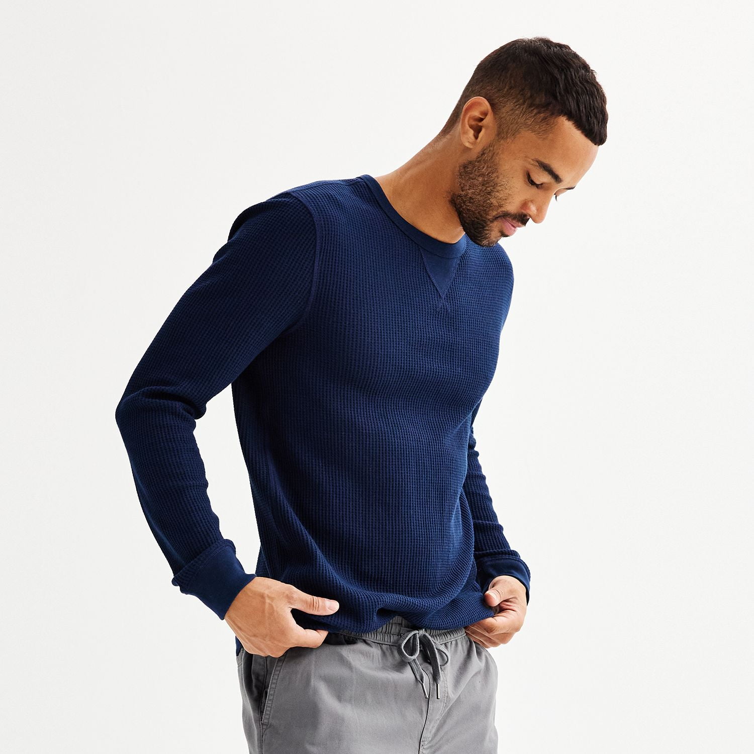 Men's Sonoma Goods For Life® The Essential Waffle Thermal Tee