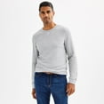 thumbnail image 1 of Men's Sonoma Goods For Life® Thermal Crewneck Tee Color: Gray Size: XXL, 1 of 5