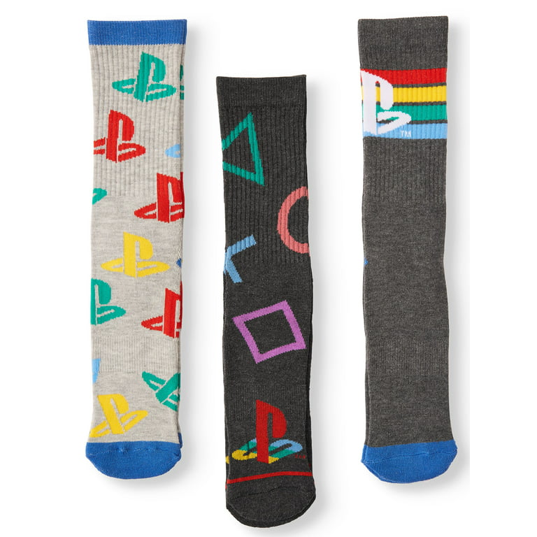 Men's Sony Playstation 3-Pack Socks