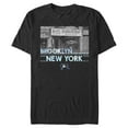 thumbnail image 1 of Men's Soul Brooklyn Barber Shop  Graphic Tee Black 2X Large, 1 of 5