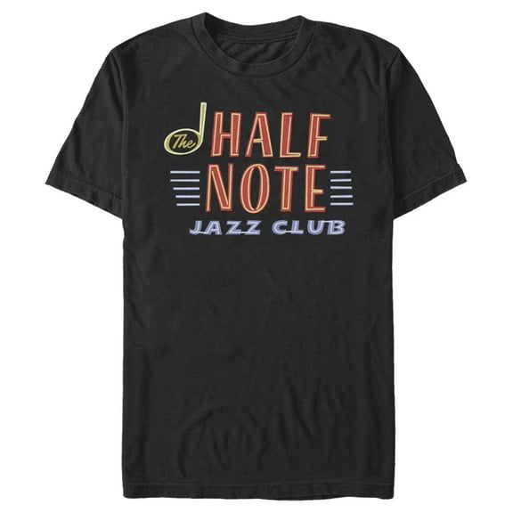 Men's Soul Half Note Jazz Club  Graphic Tee Black Small
