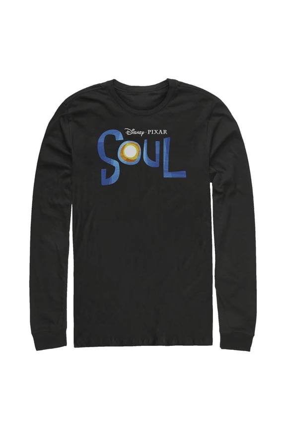 Men's Soul Official Logo Long Sleeve Shirt Black Medium