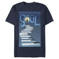 thumbnail image 1 of Men's Soul Official Poster  Graphic Tee Navy Blue 2X Large, 1 of 5