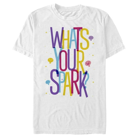 Men's Soul What's Your Spark Graphic Tee White Small