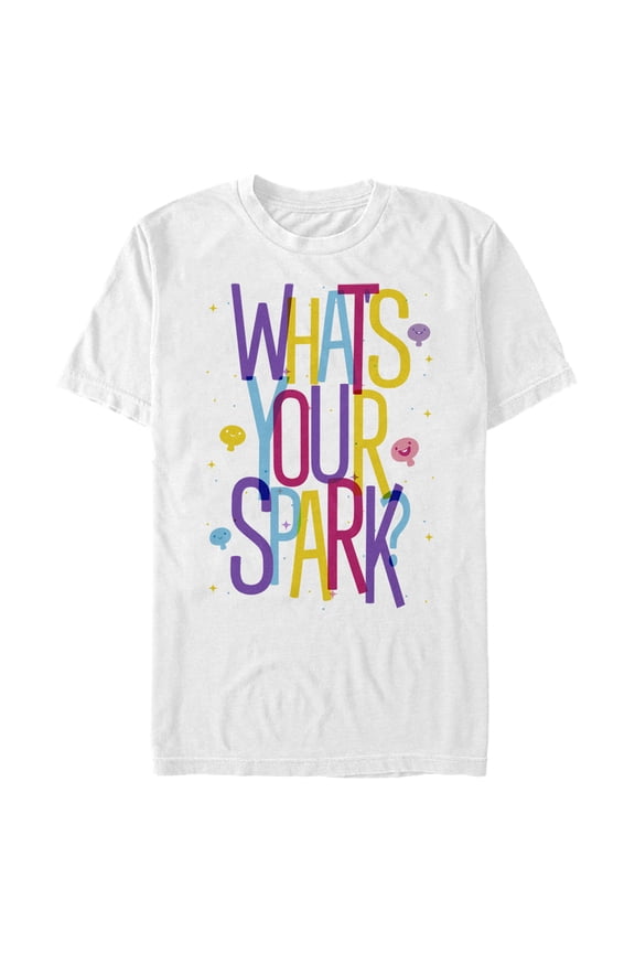 Men's Soul What's Your Spark Graphic Tee White X Large