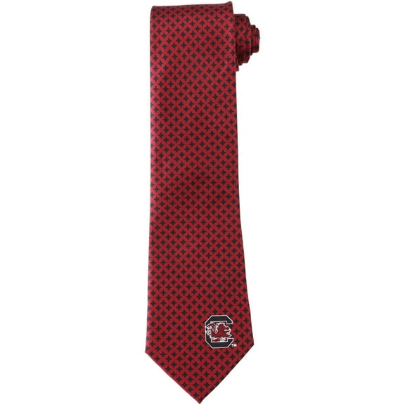 Men's South Carolina Gamecocks Diamante Print Silk Tie