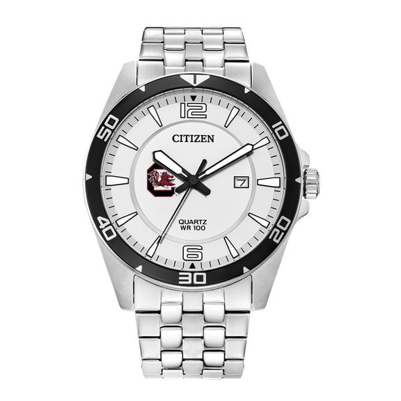 Men's South Carolina Gamecocks Quartz Stainless Steel Watch
